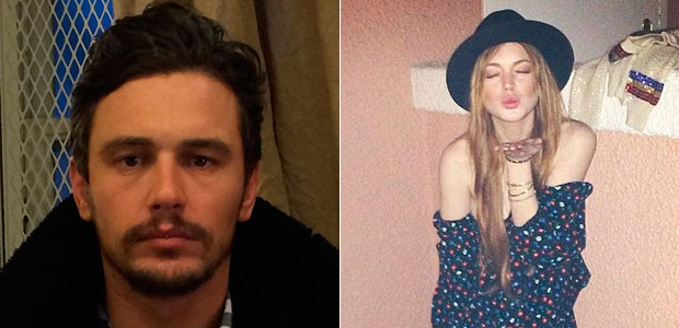 James Franco nega que tenha se envolvido com Lindsay Lohan