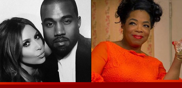 Kanye West quer desconvidar Oprah para seu casamento com Kim Kardashian
