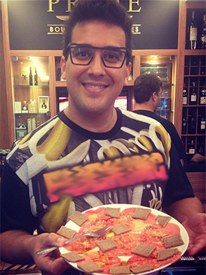 André Marques mima Fernanda Paes Leme, entenda!