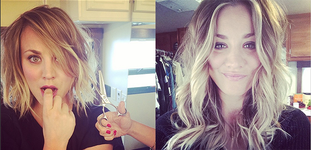 Kaley Cuoco revela novo corte de cabelo, veja aqui!