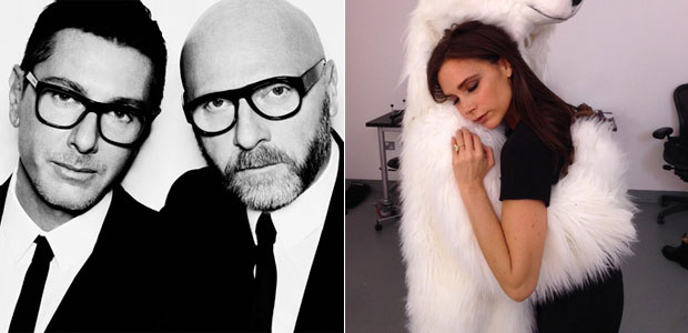 Estilistas da <i>Dolce & Gabanna</i> comparam Victoria Beckham com marcas de <i>fast fashion</i>