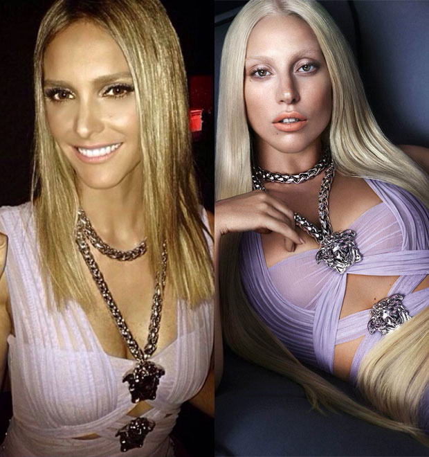 Fernanda Lima repete <i>look</i> usado por Lady Gaga em campanha