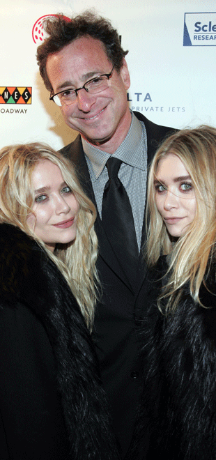 Bob Saget revela ter trocado fraldas da Ashley e da Mary-Kate Olsen em <i>Três É Demais</i>