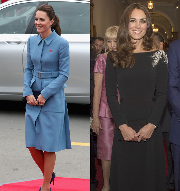 Kate Middleton usa vestido em homenagem à Nova Zelândia
