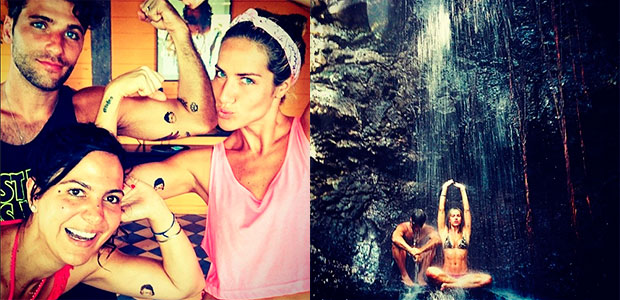 Ao lado do Bruno Gagliasso, Giovanna Ewbank faz <i>tatuagem de salgadinho</i>, entenda!