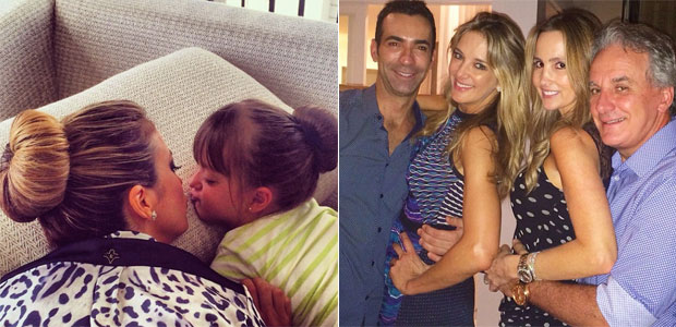 Ticiane Pinheiro mostra todo seu carinho pela filha e pelo namorado em rede social