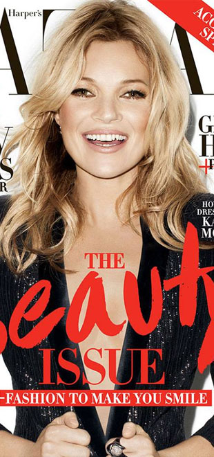 Kate Moss diz que se sente mais confiante aos 40 anos