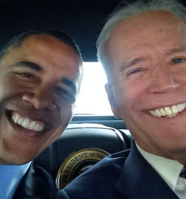 Barack Obama participa de <i>selfie</i> com vice-presidente. Veja!