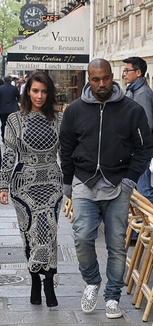 Kim Kardashian deverá passar um mês em Paris organizando casamento