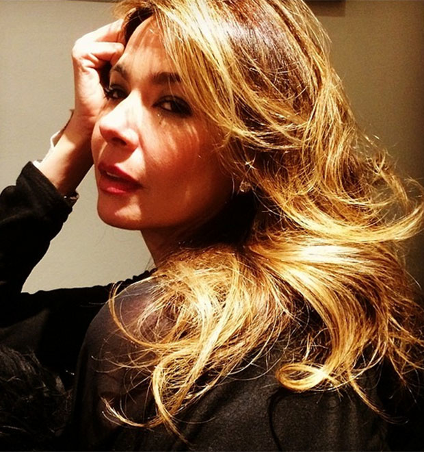 Luciana Gimenez está loira, veja!