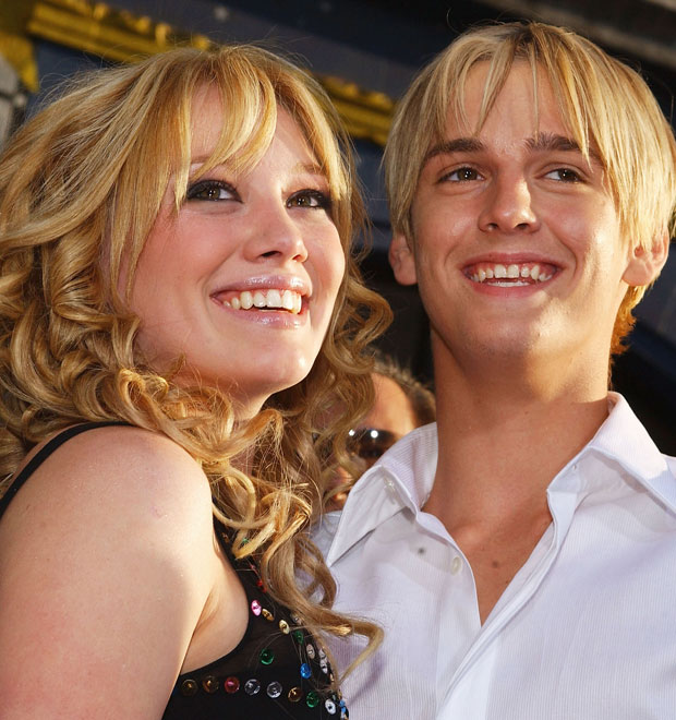 -<i>Eu não vou desistir de Hilary Duff</i>, diz Aaron Carter sobre seu antigo romance