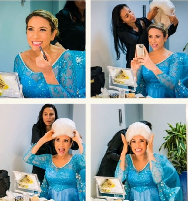 Patrícia Abravanel se transforma em personagem de <i>Frozen</i>