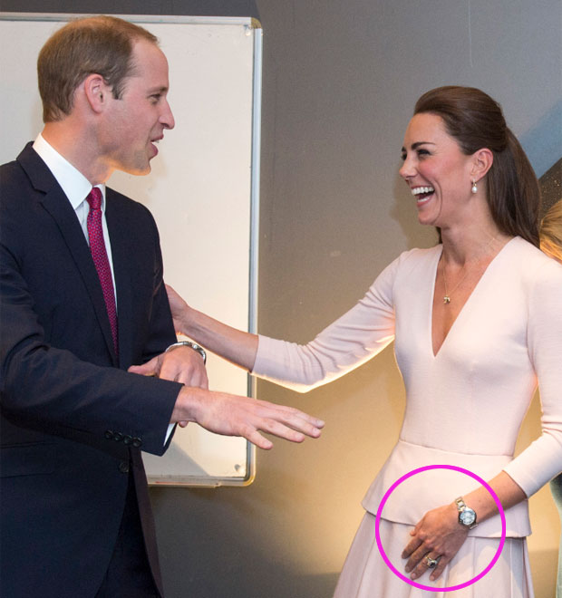 Príncipe William dá relógio de 13 mil reais de presente de casamento para Kate Middleton