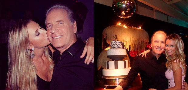Roberto Justus celebra aniversário com Ana Paula Siebert, veja fotos!