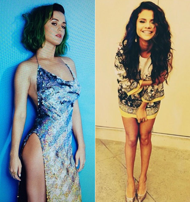 Katy Perry estaria aconselhando Selena Gomez a esquecer Justin Bieber