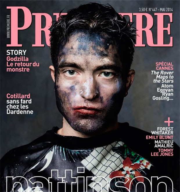 Cheio de tinta, Robert Pattinson é destaque em revista francesa