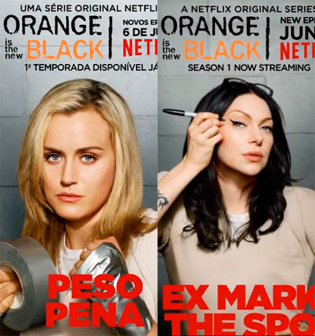 <i>Orange Is The New Black</i> ganha cartazes para a nova temporada, veja aqui!