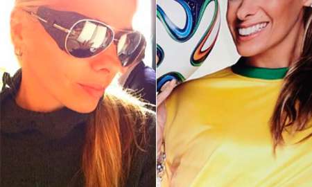 Adriane Galisteu curte Paris e encontra campanha publicitária feita por ela 