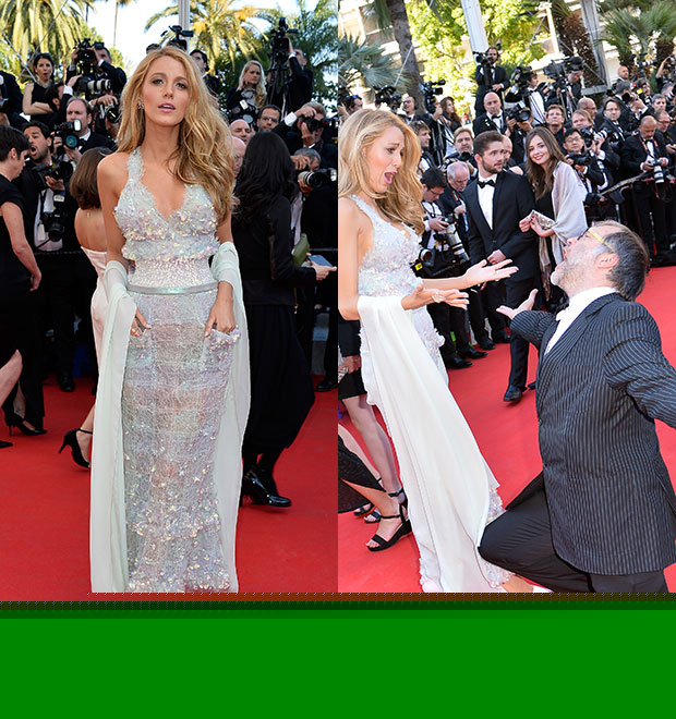 Blake Lively usa vestido diferente em festival, veja!