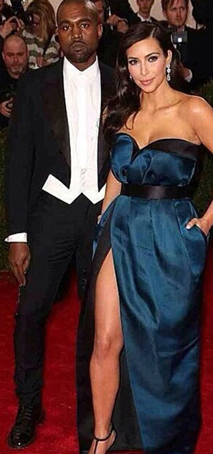 Kanye West diz que filha com Kim Kardashian foi concebida na Itália