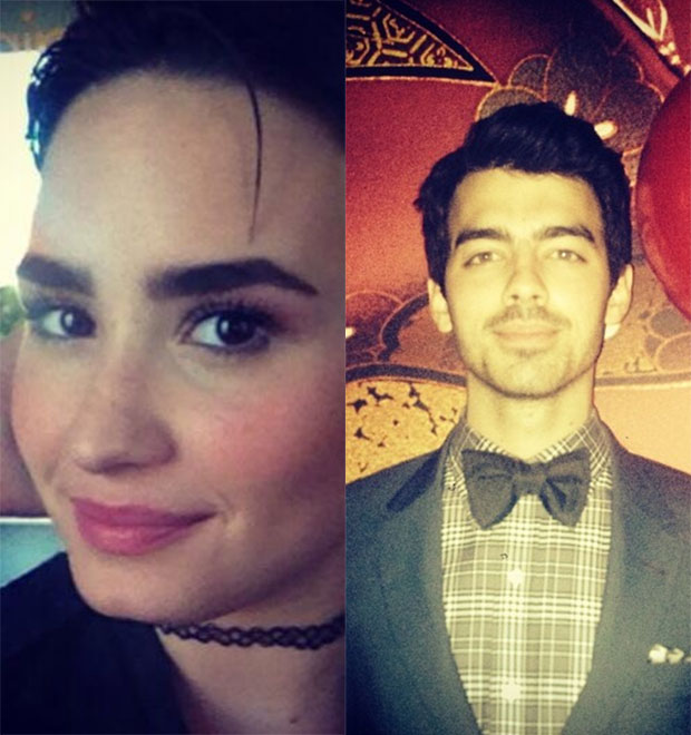 Demi Lovato brinca com sobrancelhas de Joe Jonas no <i>Twitter</i>