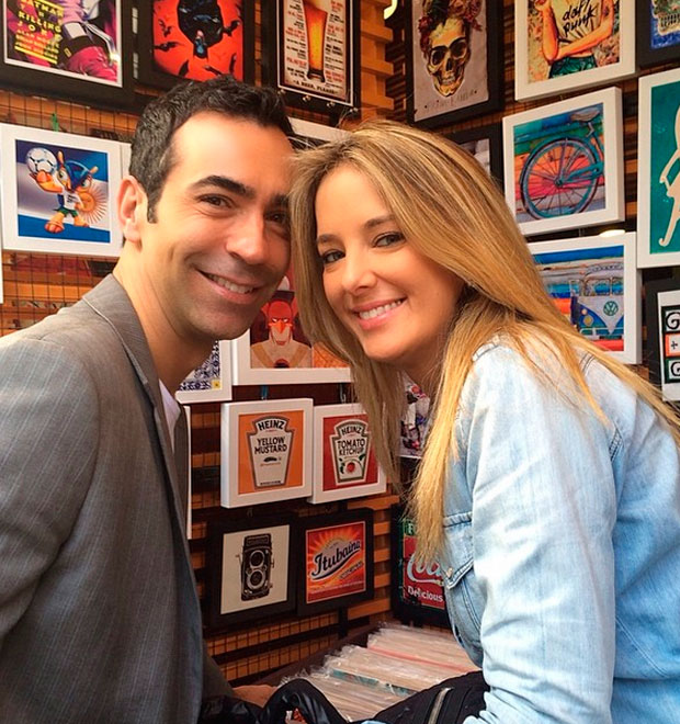 Ticiane Pinheiro se declara para César Tralli com música de Cazuza