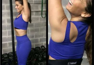Giovanna Antonelli ganha <i>cinturão</i> para fazer <i>crossfit</i>