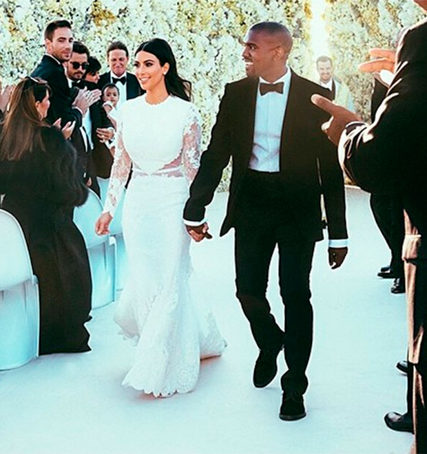 Kim Kardashian diz que teve uma ótima lua de mel