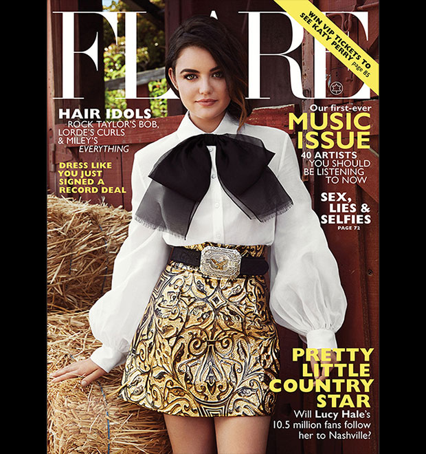 Atriz de <i>Pretty Little Liars</i> critica exs em música, como Taylor Swift