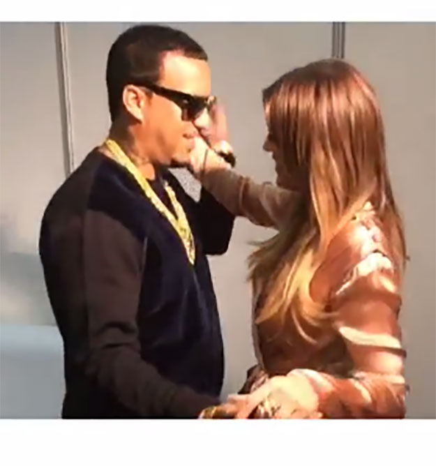 Khloé Kardashian aparece dançando em vídeo com seu namorado, French Montana