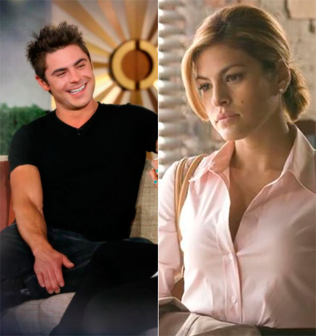 Zac Efron está à procura de uma namorada e Eva Mendes é a primeira da lista, segundo fontes