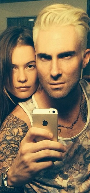 Adam Levine pediu permissão ao pai de Behati Prinsloo para se casar com ela