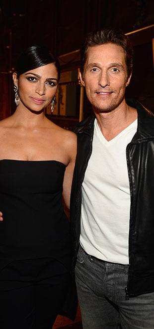 Matthew McConaughey e Camila Alves pensam em vir ao Brasil para a Copa