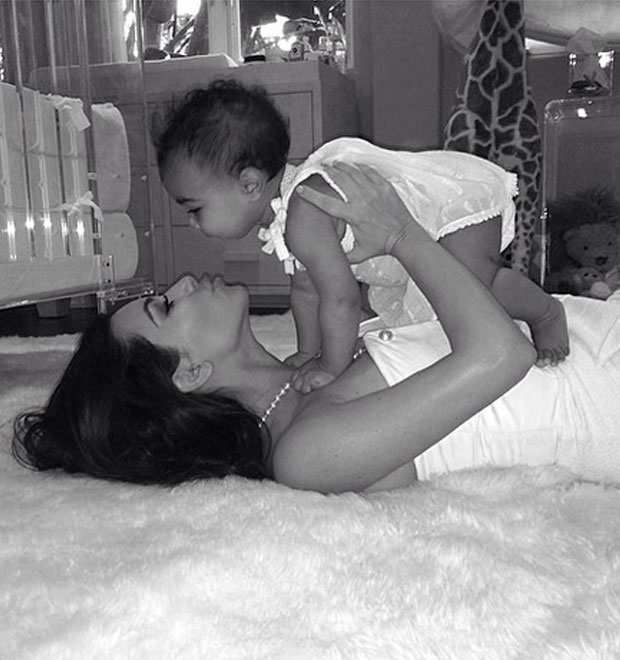 Kim Kardashian diz que é uma mãe rigorosa com os horários da filha North