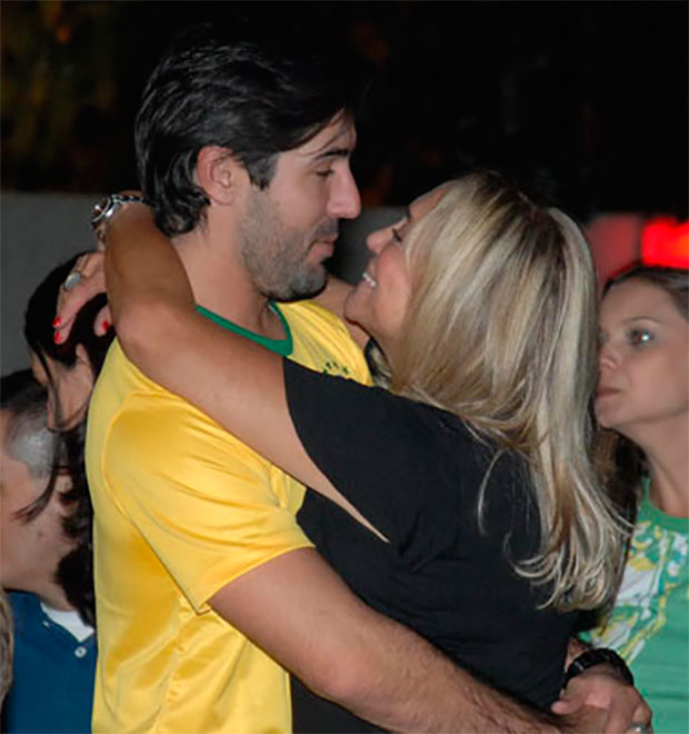 Susana Vieira e Sandro Pedroso reatam namoro
