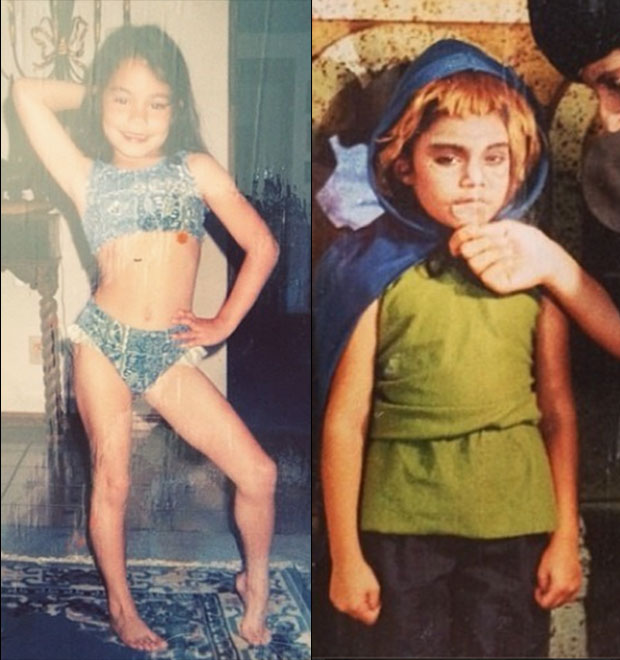 Vanessa Hudgens mostra fotos de infância modelando e fantasiada