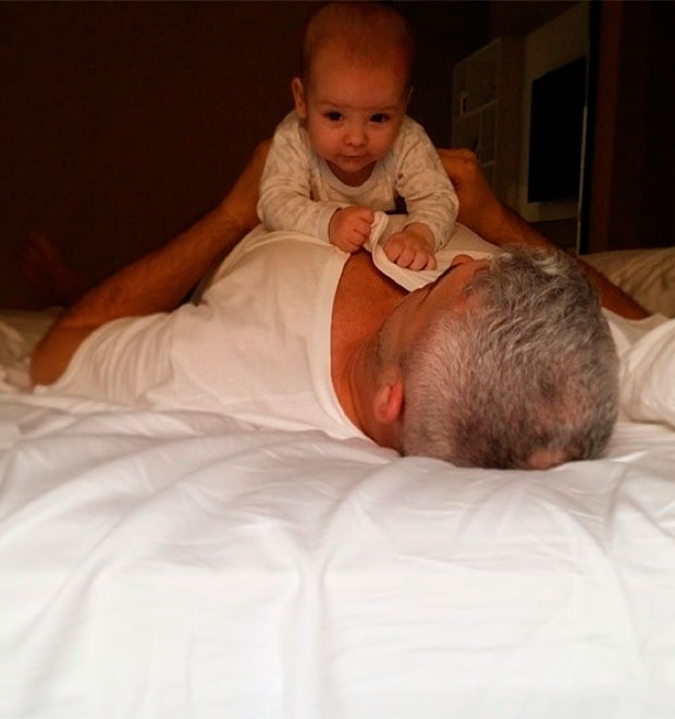 Ana Hickmann posta foto do marido com o filho, veja!