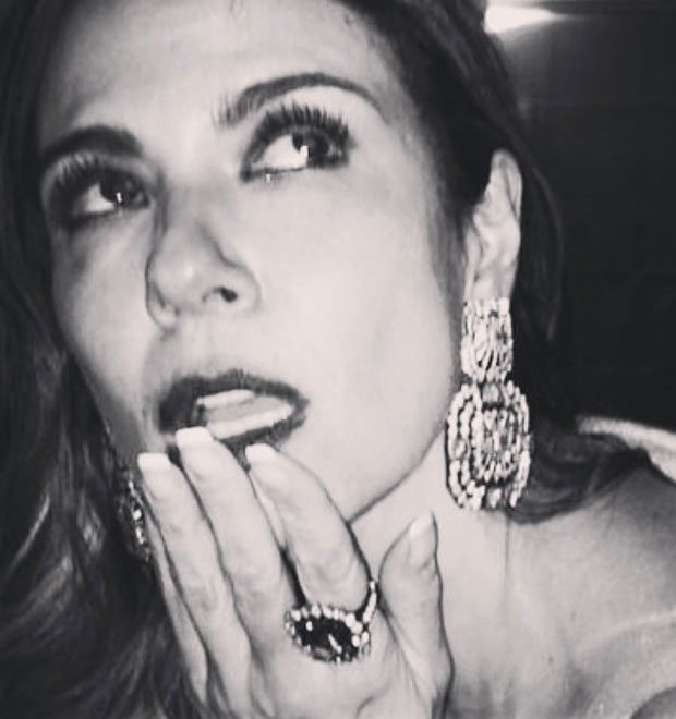 Luciana Gimenez faz ameaça a seguidores <i>do mal</i>