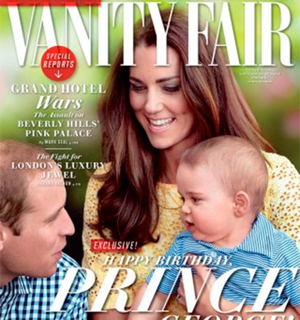 Revista homenageia o primeiro ano de vida do Príncipe George
