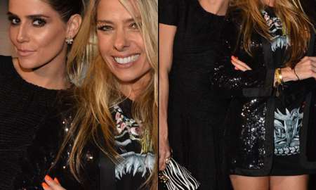 Adriane Galisteu e Deborah Secco se divertem em evento