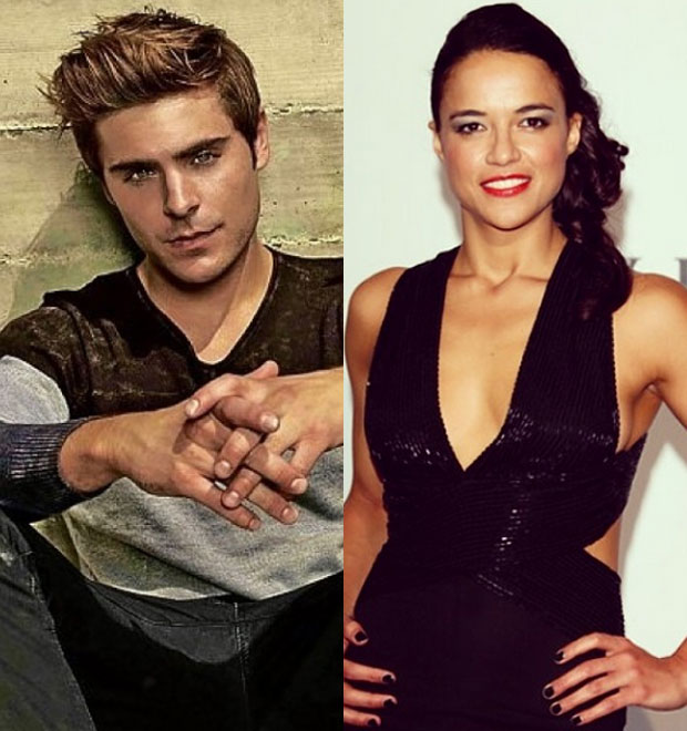 Zac Efron teria passado a noite na casa de Michelle Rodriguez, saiba mais!