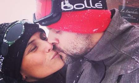 Giovanna Antonelli posta foto beijando o marido na neve