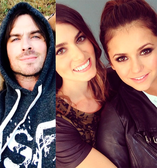 Ian Somerhalder segue Nikki Reed em rede social, mas não acompanha a ex Nina Dobrev