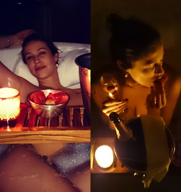 Luana Piovani e Pedro Scooby mostram como foi o aniversário de casamento com fotos picantes