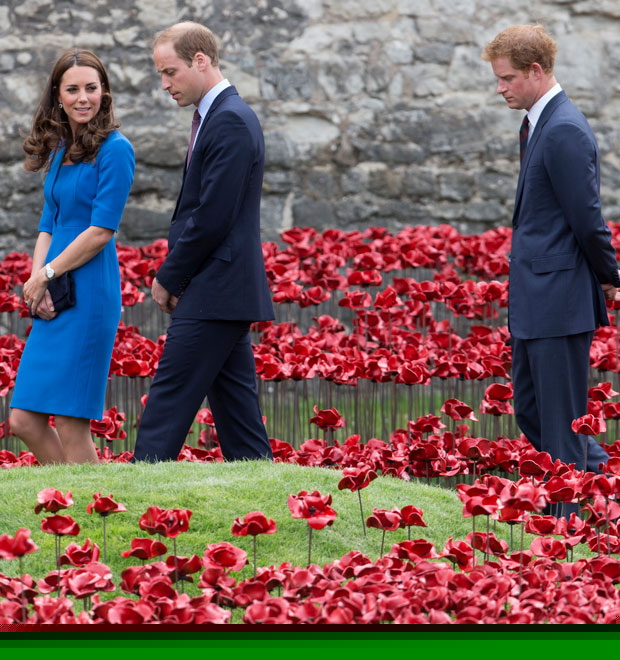 Kate Middleton se emociona ao prestar homenagem a soldados mortos em guerra