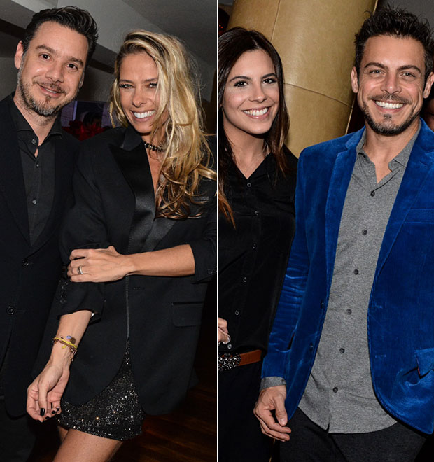 Adriane Galisteu prestigia lançamento de revista com marido