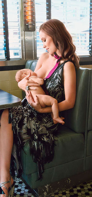 Olivia Wilde fala sobre foto em que amamenta o filho: <i>Eu nunca fico tão bem assim</i>