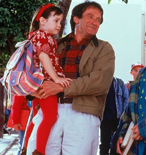 Mara Wilson escreve homenagem a Robin Williams e relembra momentos a seu lado