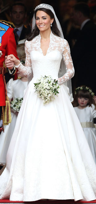 vestido de noiva de kate middleton