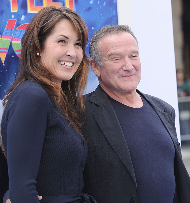 Viúva de Robin Williams é <i>surpreendentemente forte</i>, afirma amigo da família